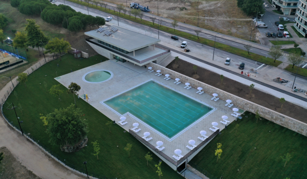 INAUGURAÇÃO E ABERTURA AO PÚBLICO DA PISCINA VERDE, PARQUE DA CIDADE DE PAREDES