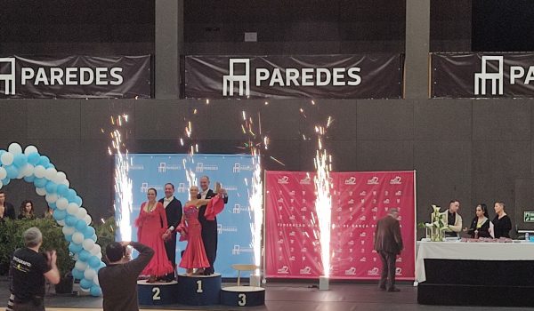 Realizou se  no pavilhão municipal de Paredes o 1º Circuito Nacional de Danças de salão e latinas