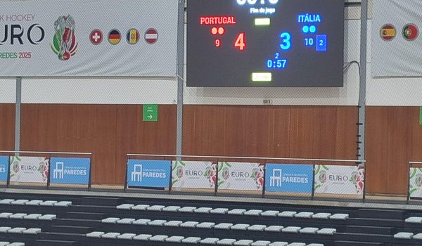 Portugal está na final do europeu de hóquei em patins feminino, ao vencer a Itália na meias finais.