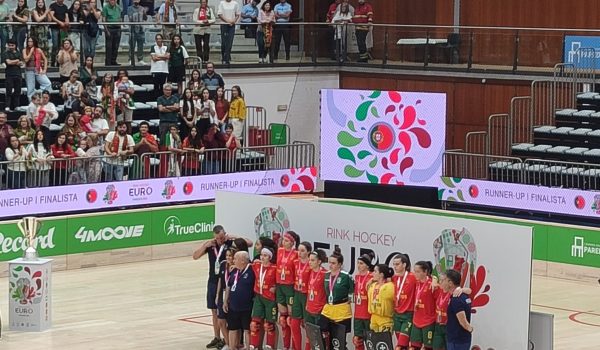 Portugal sagrou-se vice campeão europeu de hóquei em patins feminino