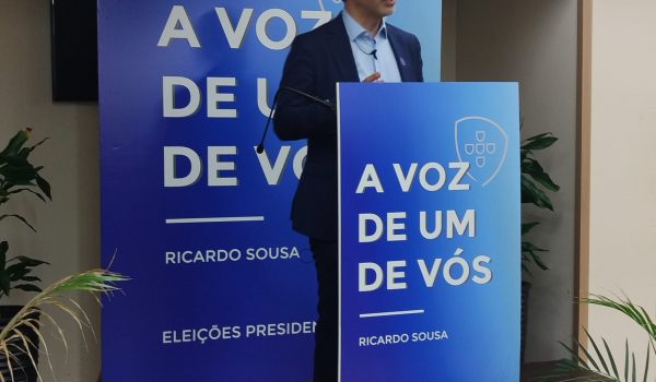 O Paredense Ricardo Sousa, candidata-se a Presidente da República