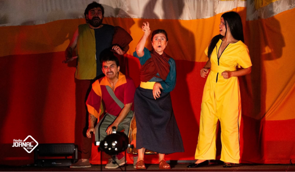 “NO CAMPO DE GIRASSÓIS”: ESPETÁCULO E LIVRO CHEGAM A PAREDES