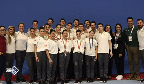 PORTUGAL CONQUISTA PRATA E BRONZE NA TAÇA DO MUNDO DE GINÁSTICA ACROBÁTICA