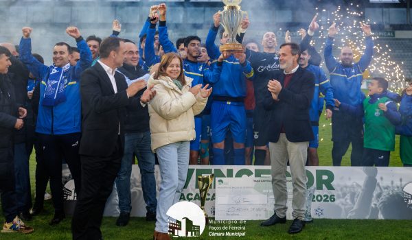 CD ÁGUIAS DE EIRIZ CONQUISTA TAÇA CAPITAL DO MÓVEL EM PAÇOS DE FERREIRA