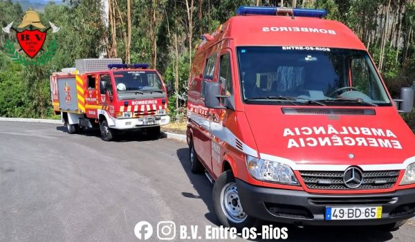 Bombeiros Voluntários de Entre-os-Rios vão comemorar 103.º aniversário