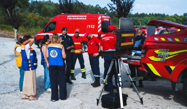Felgueiras realiza simulacro de incêndio rural para testar evacuação de populações
