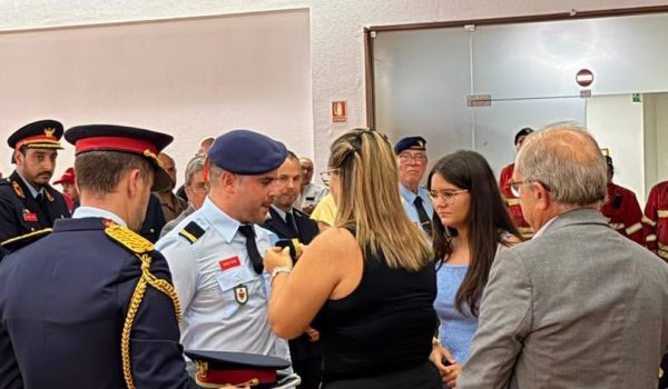 Artur Paiva toma posse como Adjunto de Comando dos Bombeiros de Ermesinde