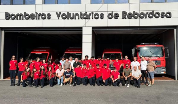 Cadetes dos Bombeiros de Rebordosa representam Portugal em competição na Chéquia
