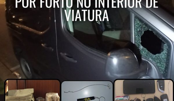 Usavam “pirilampo” feito à mão para partir vidros: PSP trava assaltantes de carros em série em Gaia