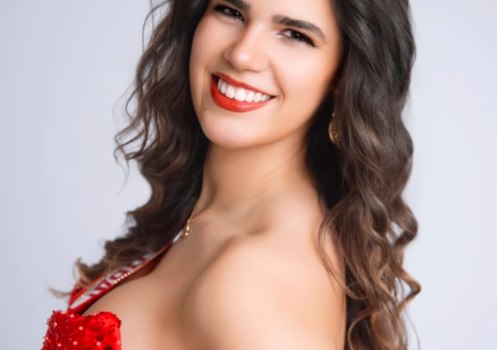 Miss Global Universe: Traje da enfermeira Joana leva o coração dos seniores de Alfena a Singapura
