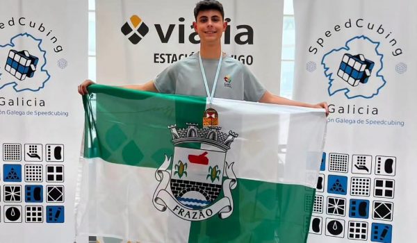 Jovem de Frazão conquista ouro no Vigo Open 2026 e estabelece dois novos recordes pessoais