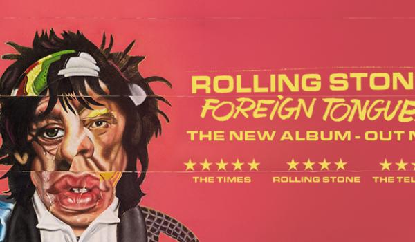 The Rolling Stones lançam novo álbum “Foreign Tongues” com design de português