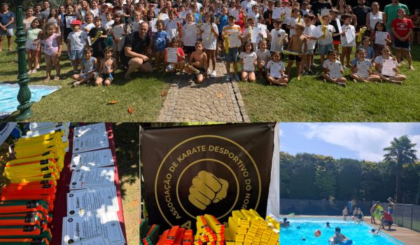 Associação de Karate Desportivo do Norte juntou duas centenas de praticantes em convívio de final de época