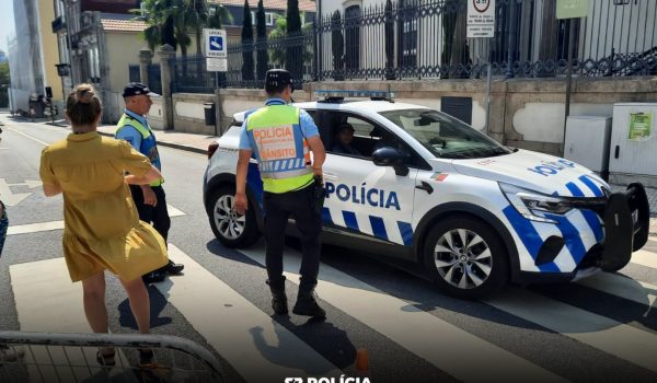 PSP regista 540 detenções e quase 4 500 infrações rodoviárias em seis dias