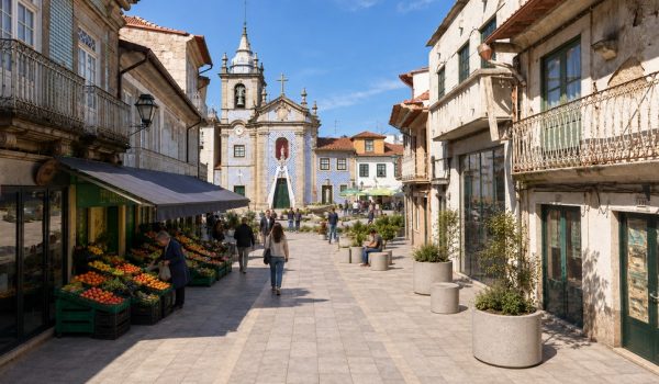 Penafiel investe na requalificação do centro histórico para dar prioridade aos peões