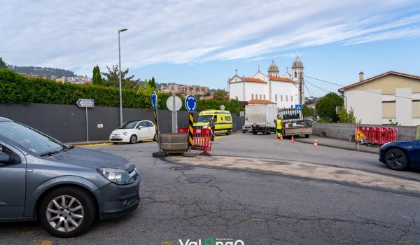 Município de Valongo testa rotunda temporária junto ao polo da ULS São João
