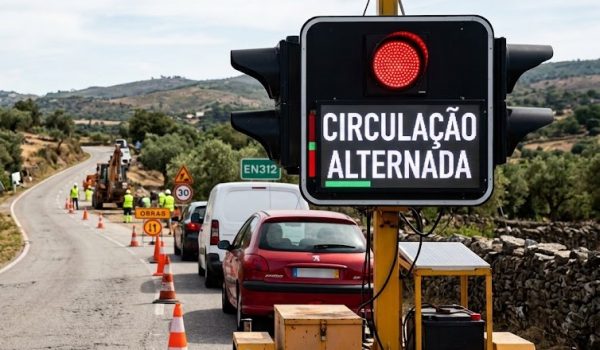 Obras de segurança na EN312 condicionam trânsito em Boelhe até 23 de setembro