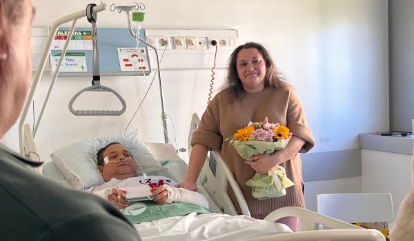 Casamento no Hospital de Braga: Utente internado oficializa união no serviço de gastroenterologia